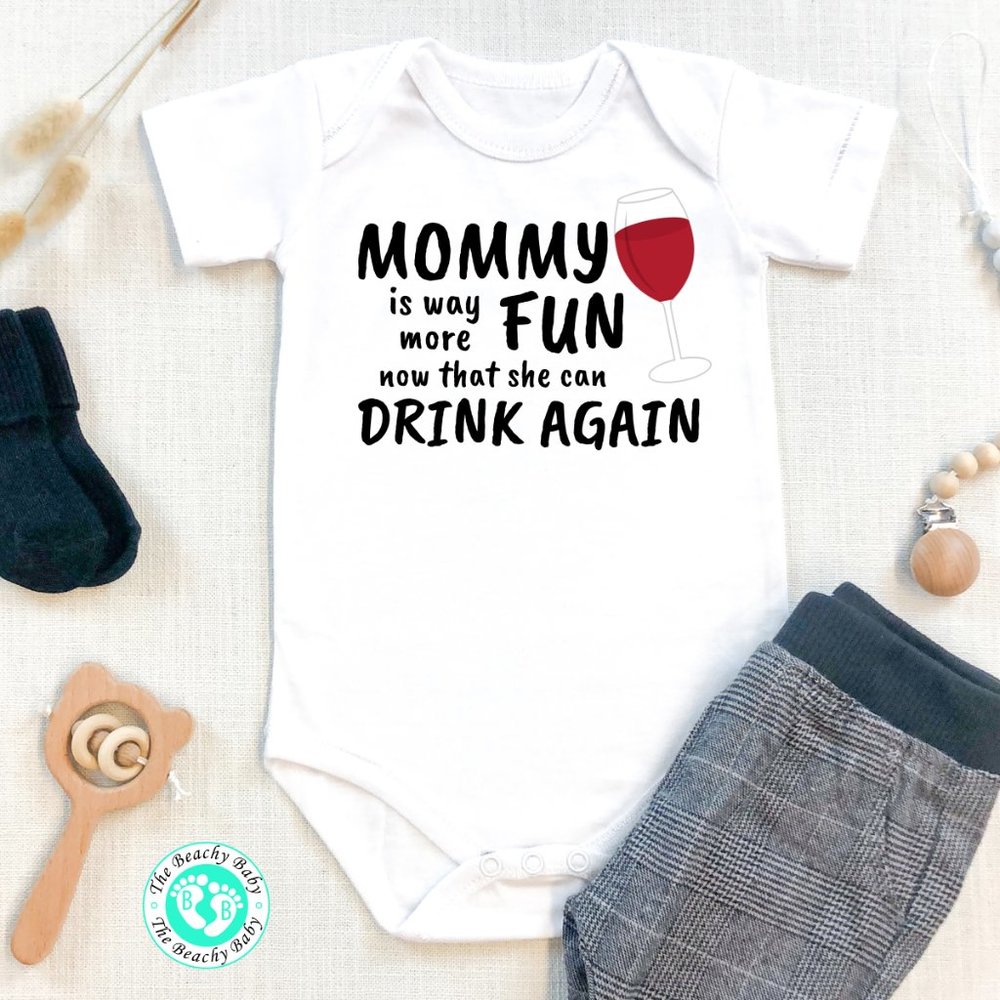 Mommy is Way More Fun Now that She Can Drink Again
